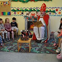 Nikolaus im Kindergarten Eden