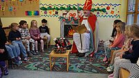 Nikolaus im Kindergarten Eden
